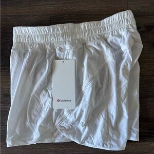 Track That MR Short 5” lined lululemon athletica White Athletic Shorts